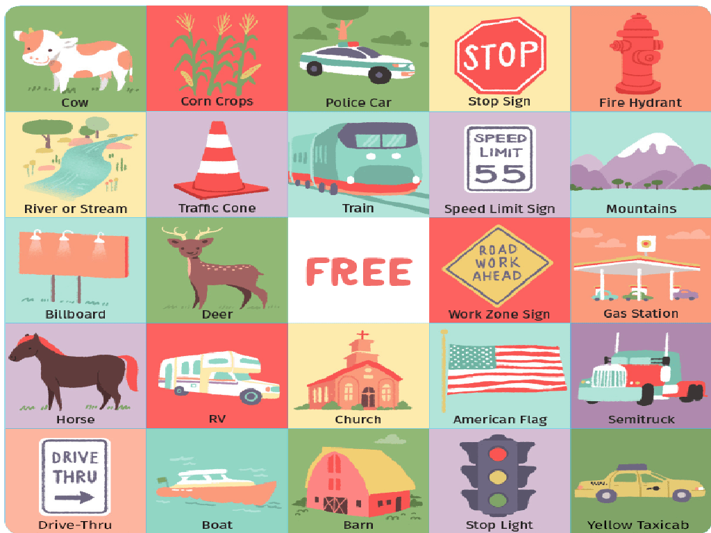Road Bingo